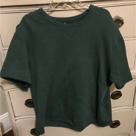 The Classic T-Shirt Company French Terry Short Sleeve Box Tee Sweatshirt XXL - Picture 5 of 11